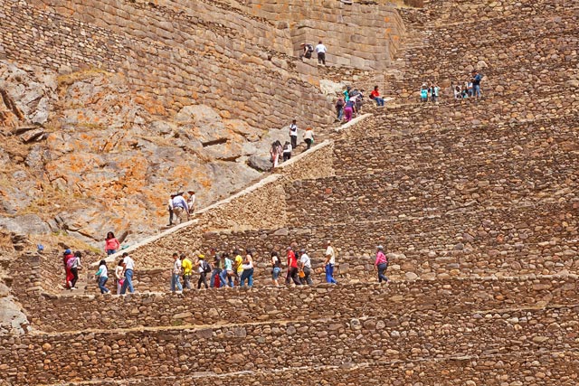 Ollantaytambo in Sacred Valley