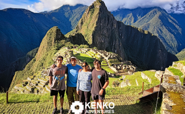 enjoying Machu Picchu by the postcard picture enjoying Machu Picchu by the postcard picture